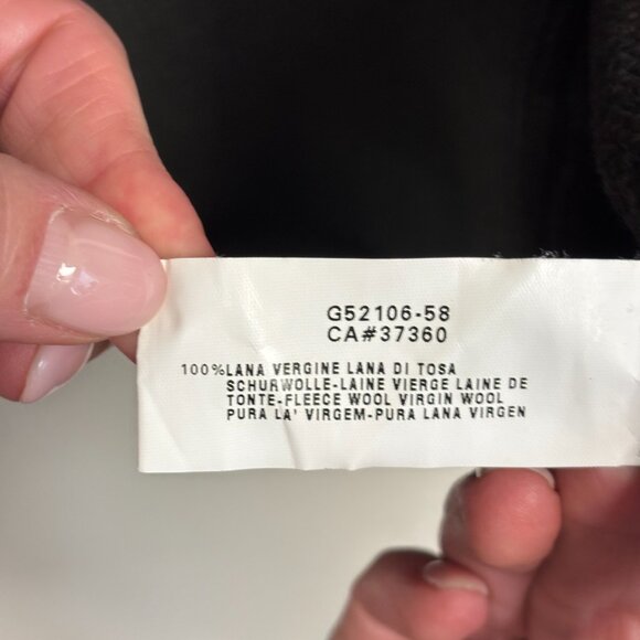 Armani Collezioni - Dark Green Cardigan | Size L | Pure Virgin Wool - Picture 4 of 5